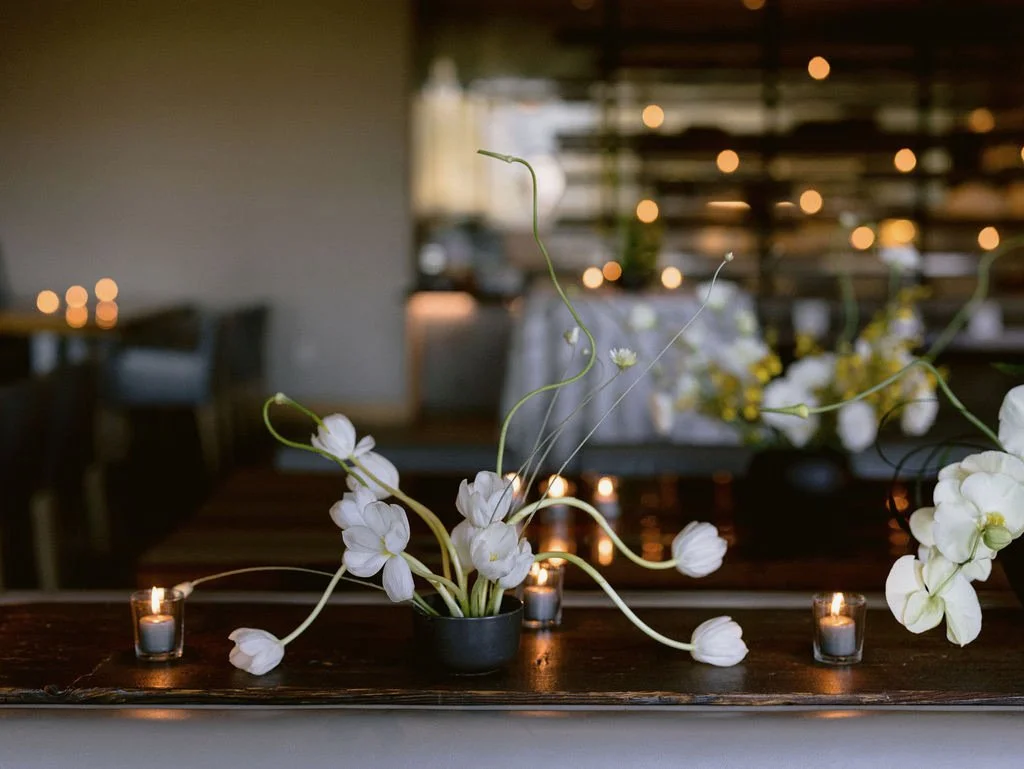 Morimoto Napa Wedding Welcome Party Flowers