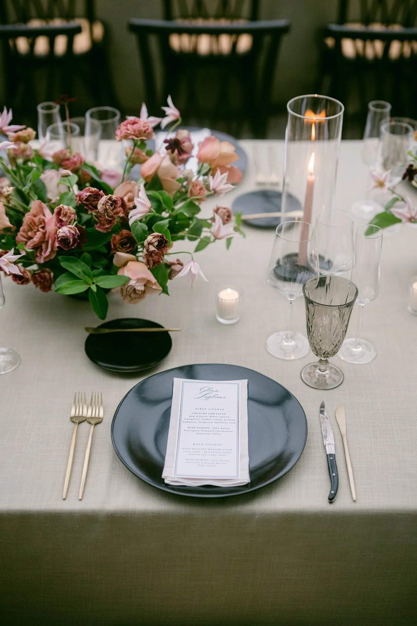 Beaulieu Garden Wedding Reception Flowers by Napa Florist