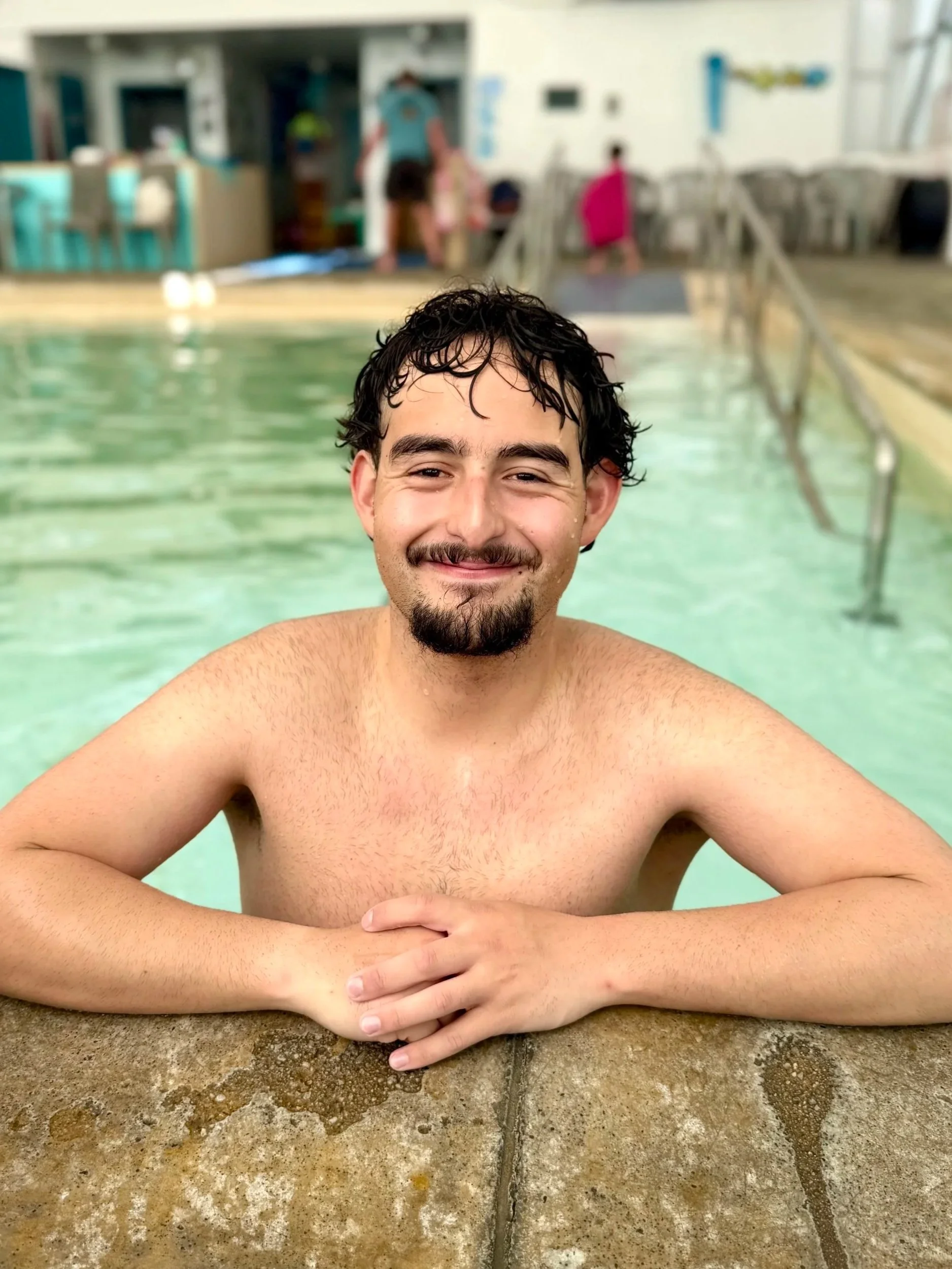 Teacher Ben at Jim Booth Swim School in Santa Cruz