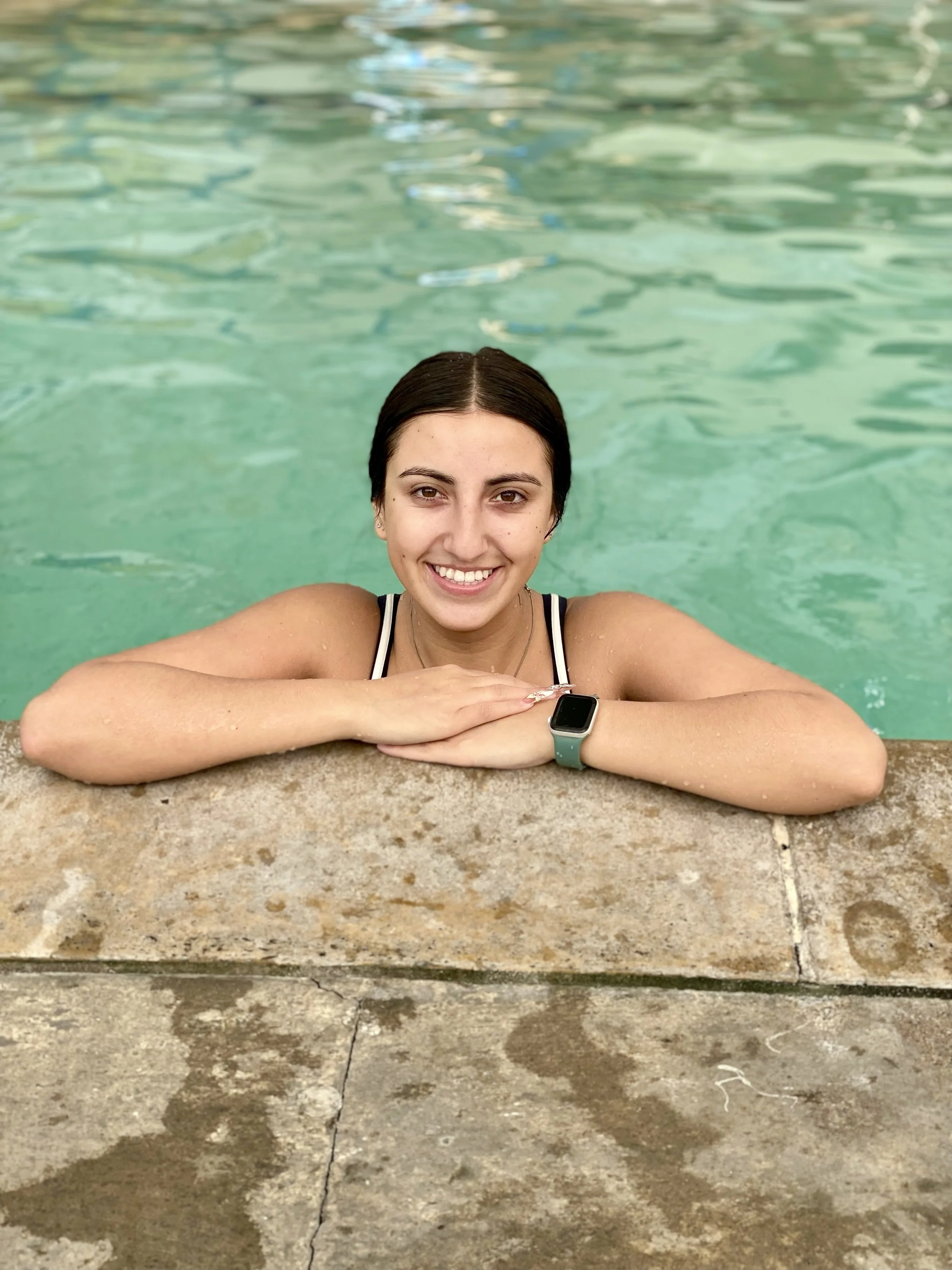 Teacher Bianca at Jim Booth Swim School in Santa Cruz
