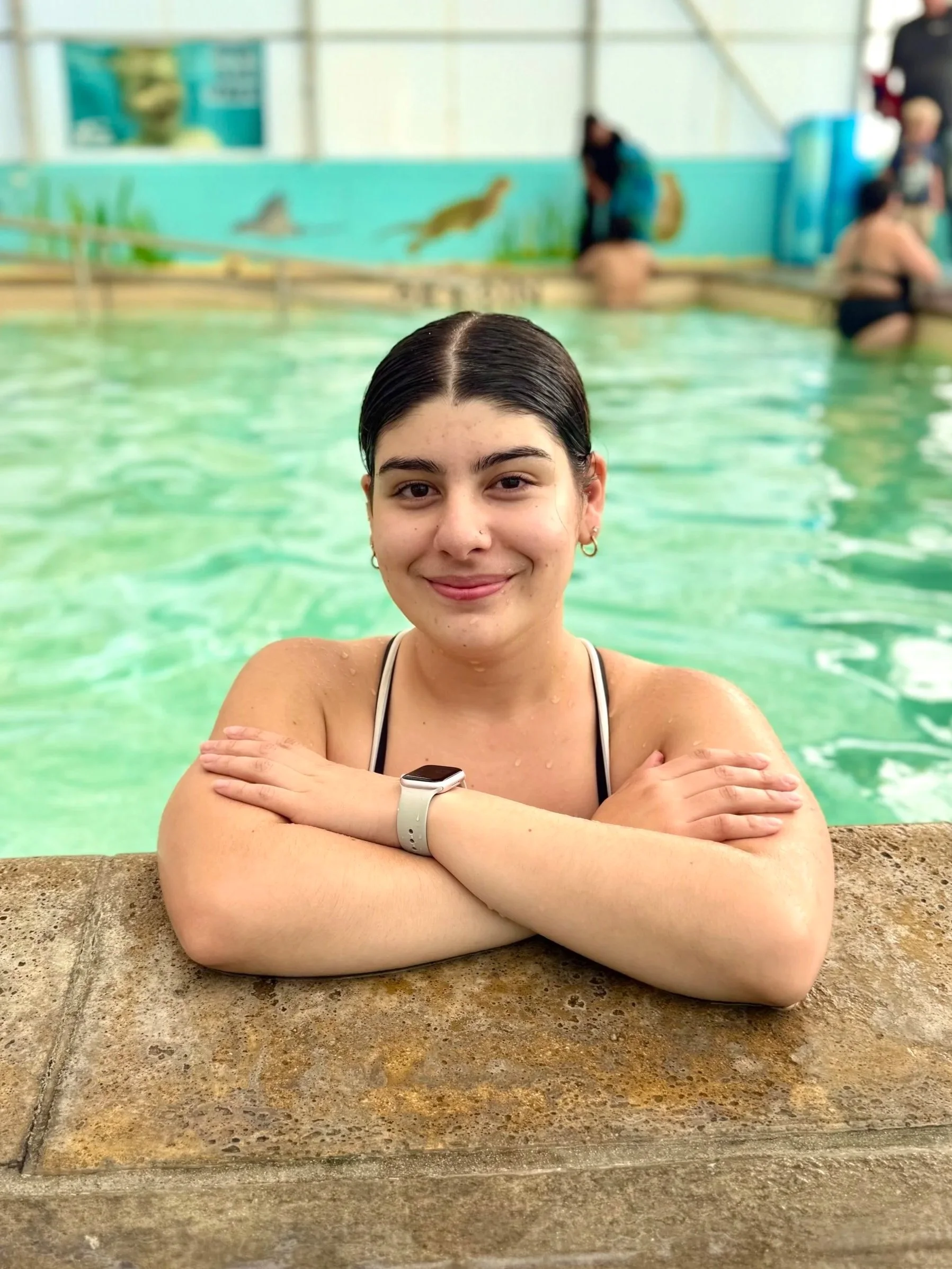 Teacher Kayla at Jim Booth Swim School in Santa Cruz