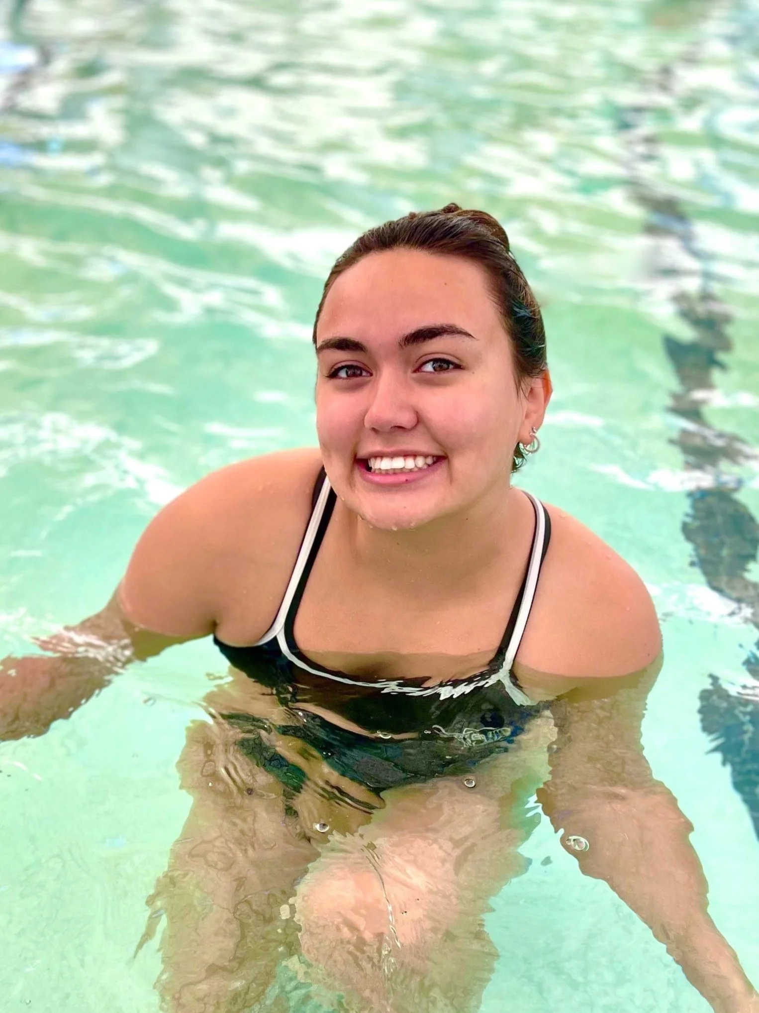 Teacher Madi at Jim Booth Swim School in Santa Cruz