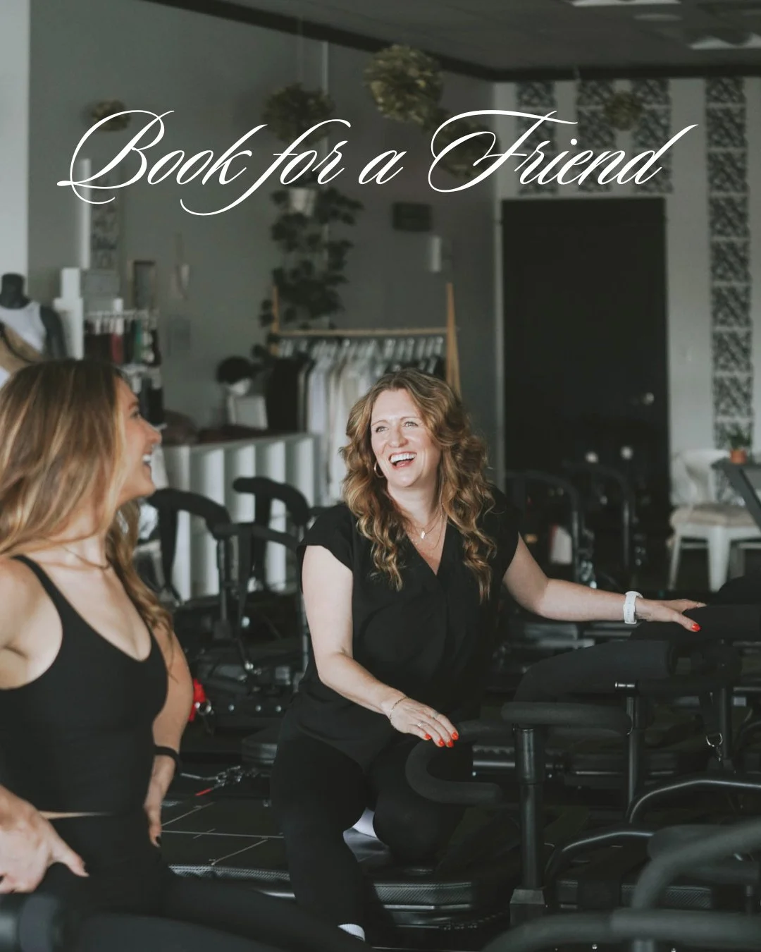 Lagree is even better with people we love...and we're excited to announce the Book for a Friend feature is live via Helse Studio App! And now, through Feb. 16th get intro deals, free socks, &amp; more 💕