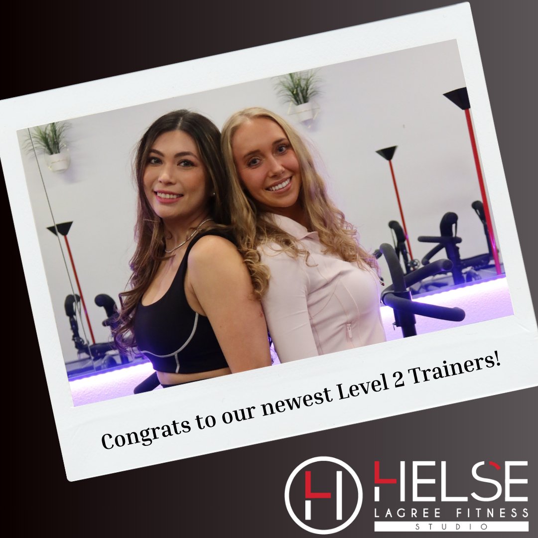 This International Women's Day, we're celebrating two amazing ladies! Cindy and Hanna have both completed Level 2 training, so you'll be seeing some fun new moves in each of their classes! 

Congrats to you both!