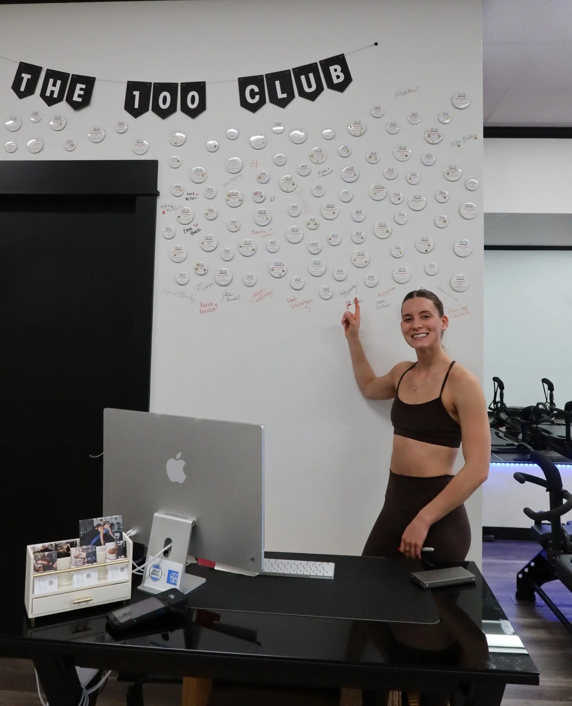 Happy 100 classes Reese! 

We are so proud of your dedication and grateful to have you as part of our community🤎

#lagree #lagreefitness #bozeman #bozemanfitness