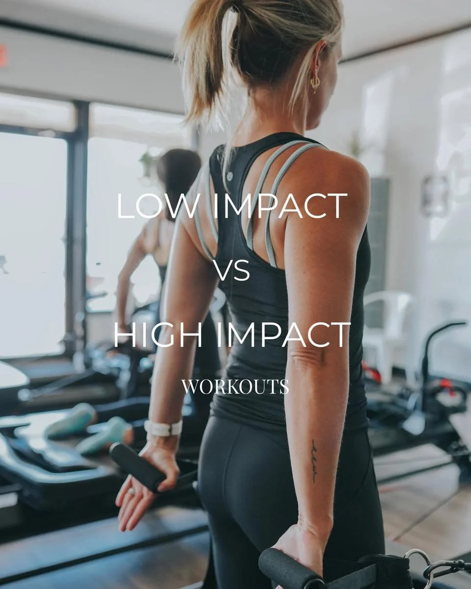 HIGH IMPACT vs LOW IMPACT

One is not better than the other. The best workout for you depends on your body, goals, recovery, stress levels, and lifestyle.

More intensity is not always better. Recovery matters just as much as training. Focus on movem