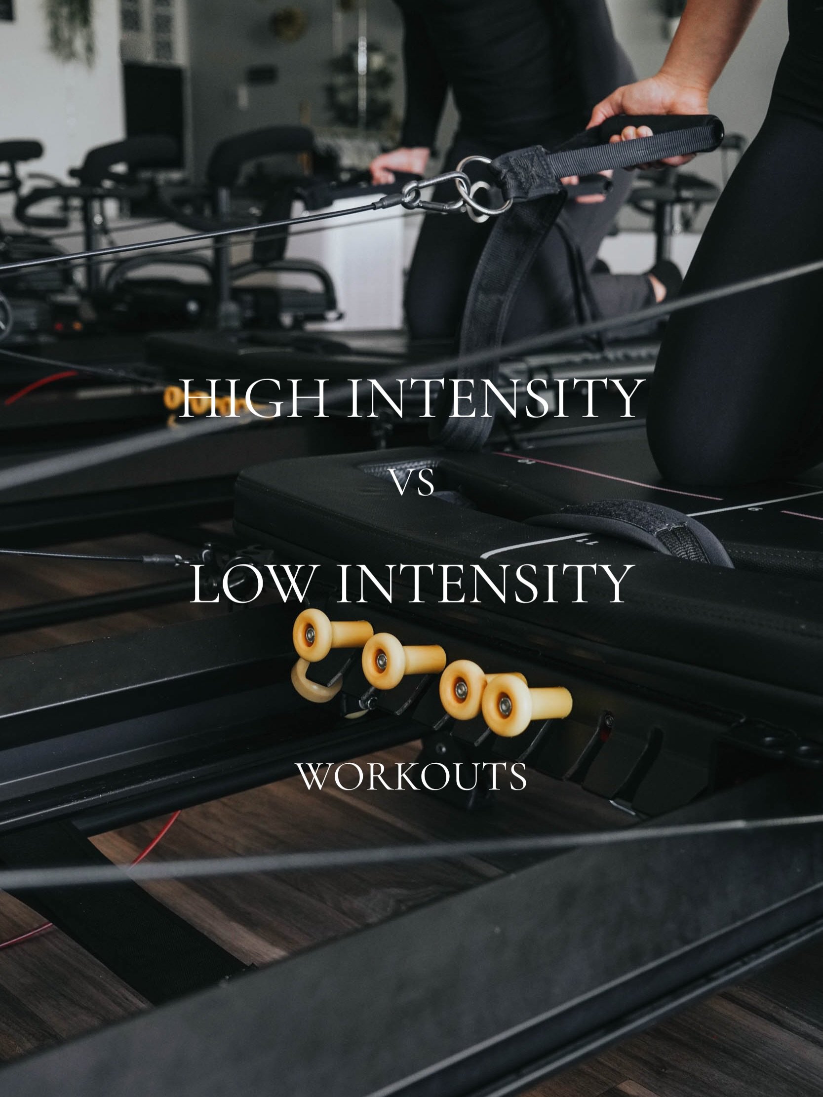 HIGH INTENSITY VS LOW INTENSITY WORKOUTS

Let&rsquo;s talk about it.

One challenges your strength, endurance, and recovery. One supports recovery, longevity, and consistency.

Understanding the difference can help you make better decisions for your 
