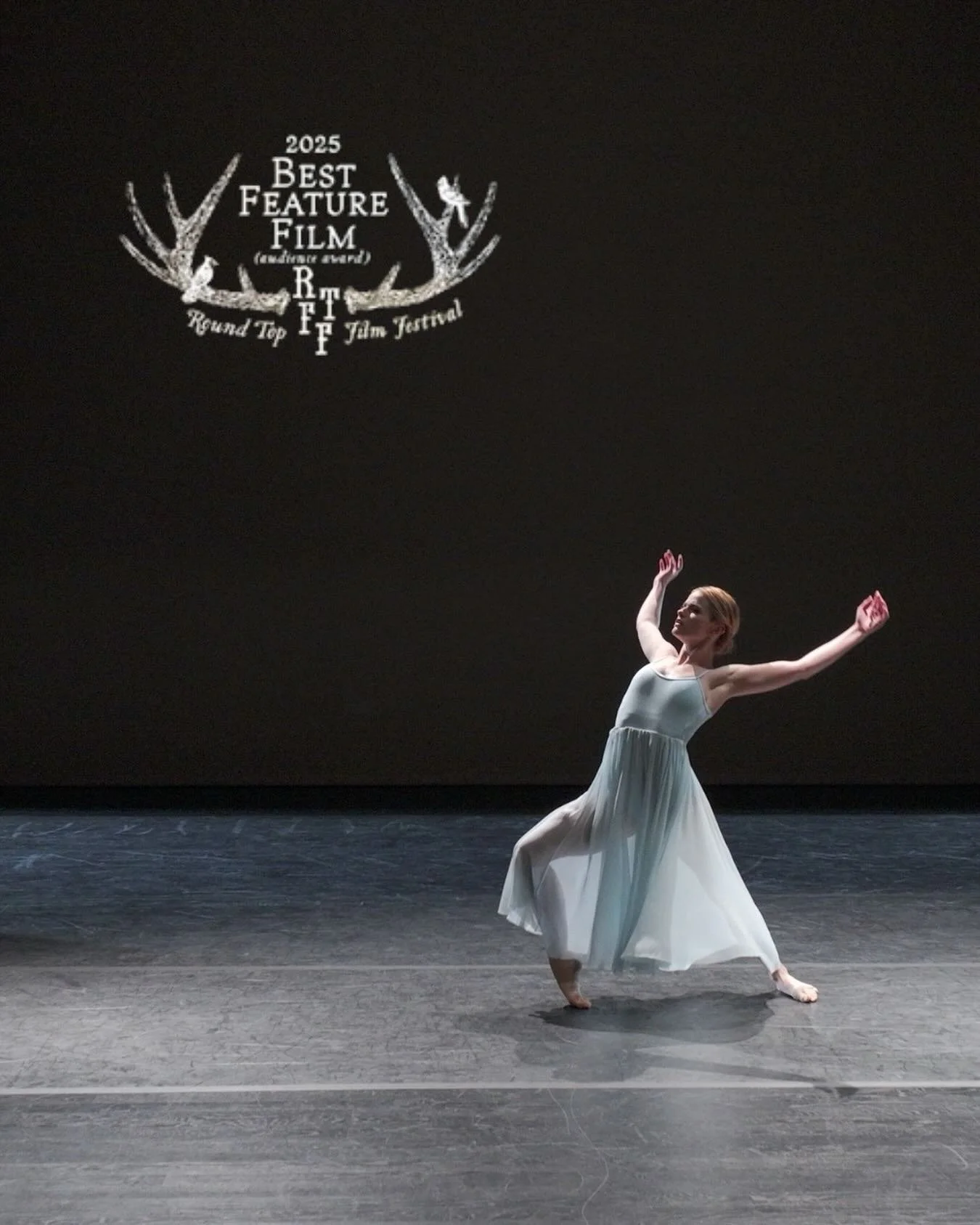 Thank you @roundtopfilmfestival audiences for making SHE DANCES your 2025 Best Feature Film Audience Award. Stay tuned for more information on where you can catch us on a screen near you