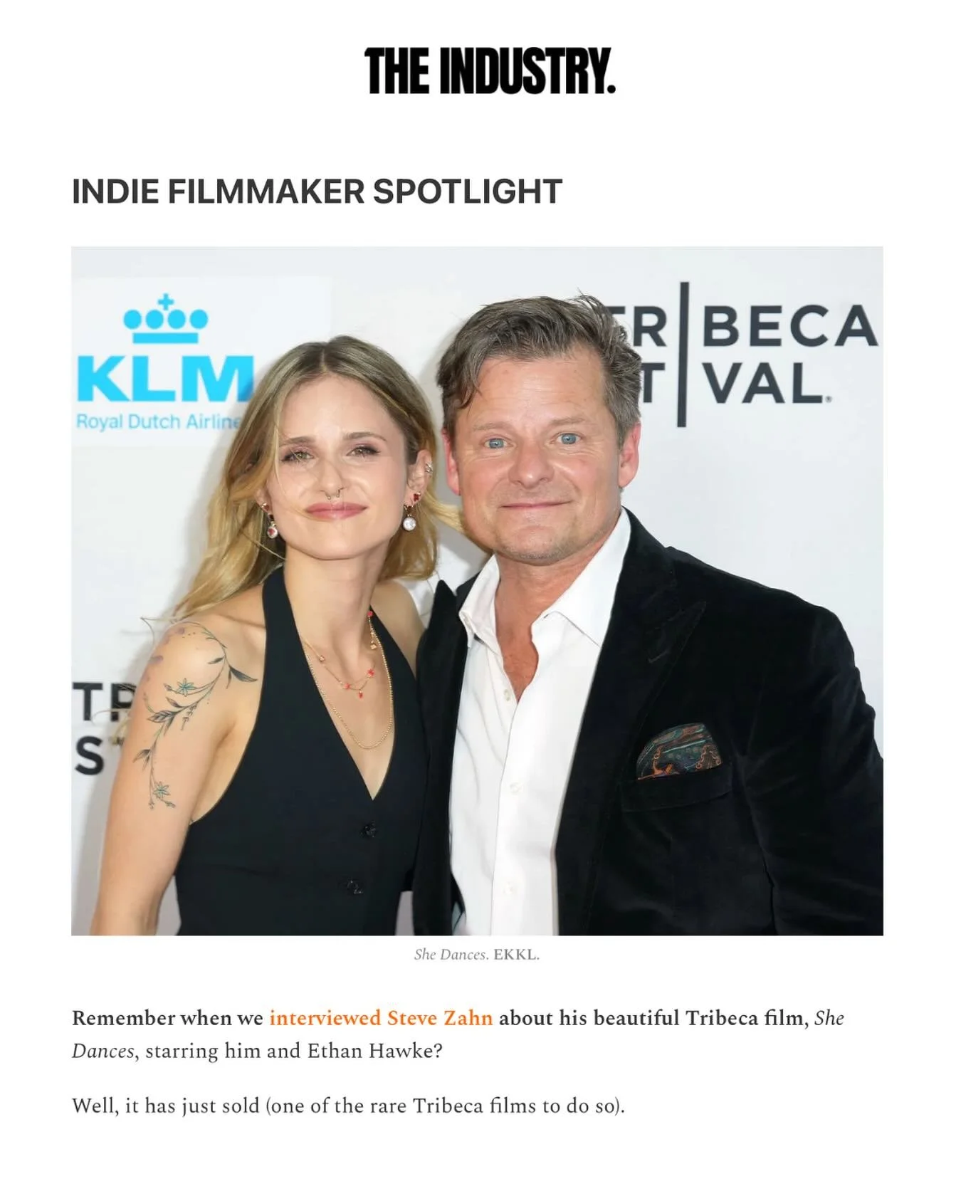 @theindustry_co Daily Edition: &ldquo;...the beauty of the film lies in how the fragile shell we put up to mask tragedy gradually comes down, step by step, until both characters realize the way through their sorrow is to form a shared language of sol