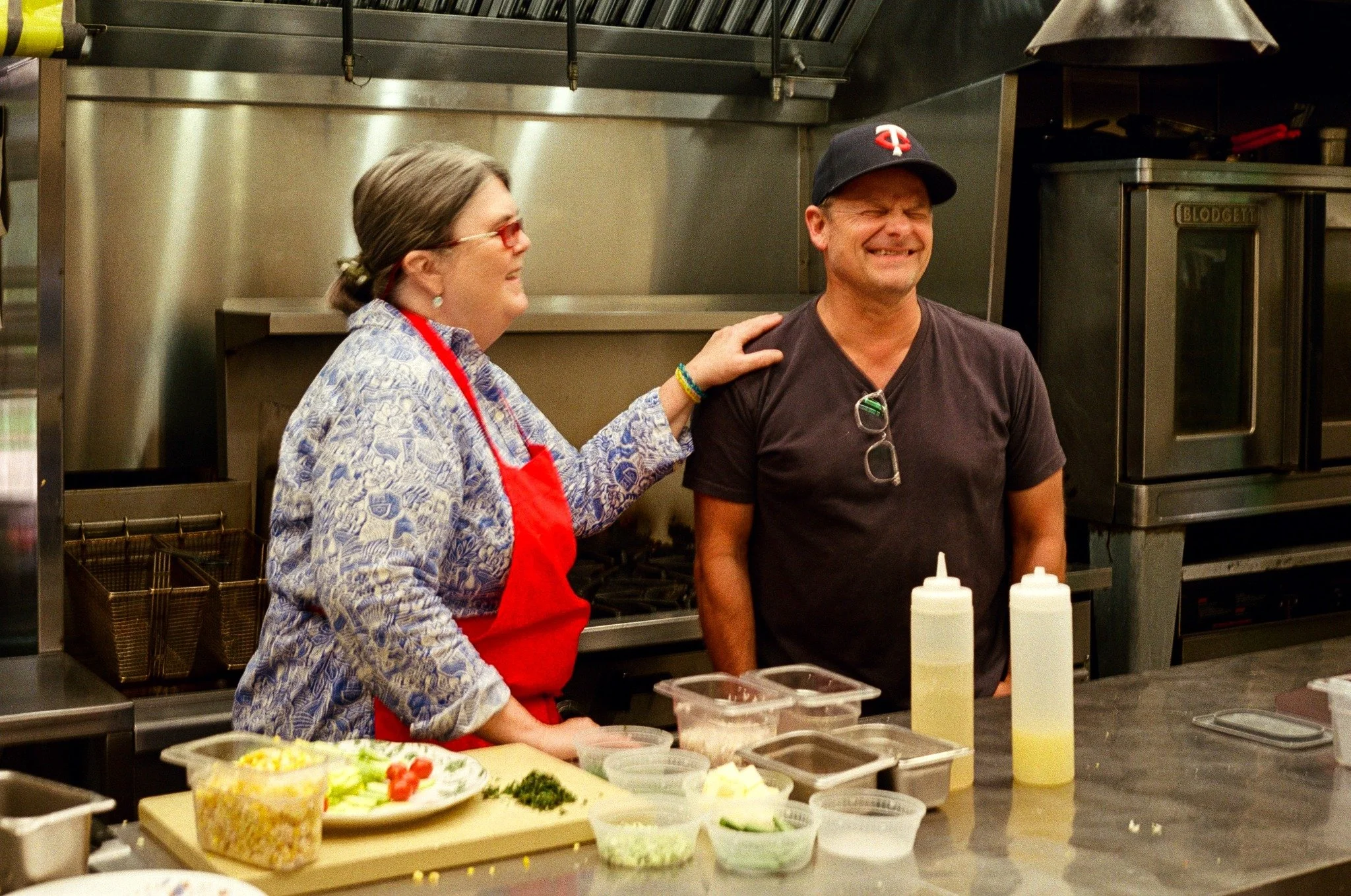 Cooking up something special with Chef @ouitamichel and @stevezahn

Photos by @rylankeelin
