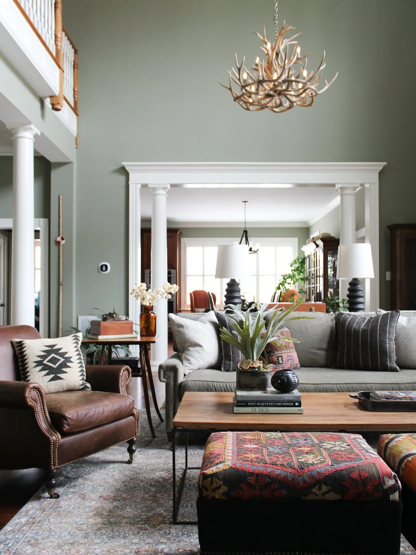 This layered living room is all about comfort and character, brought to life with textiles expertly paired by Design Consultant Diana Vicenti. ✨ From the mix of fabrics to the thoughtful details, it&rsquo;s a perfect example of how the right layers c