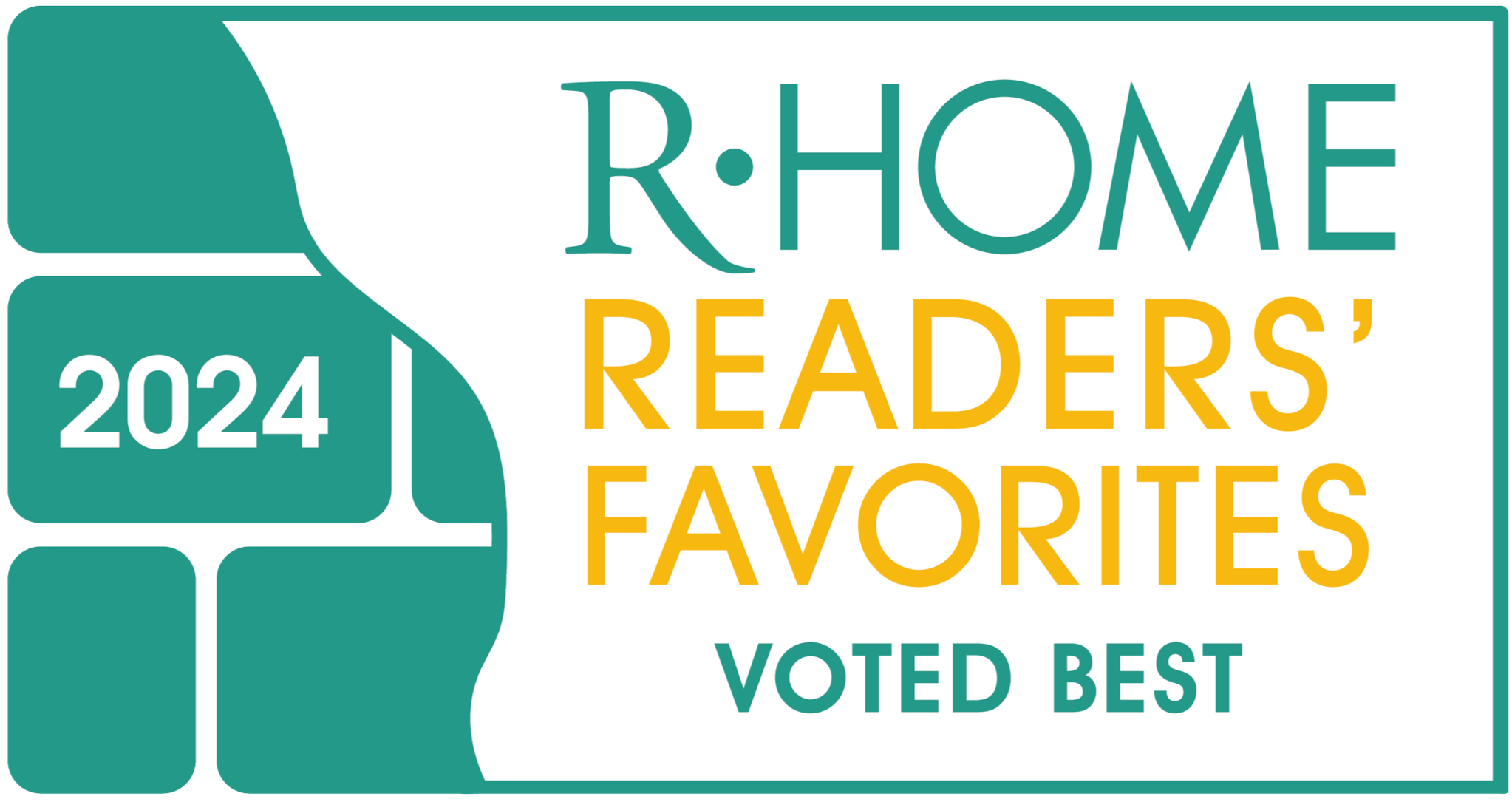 2024 R-Home Reader's Favorites Best Fabric and Wallpaper Store badge