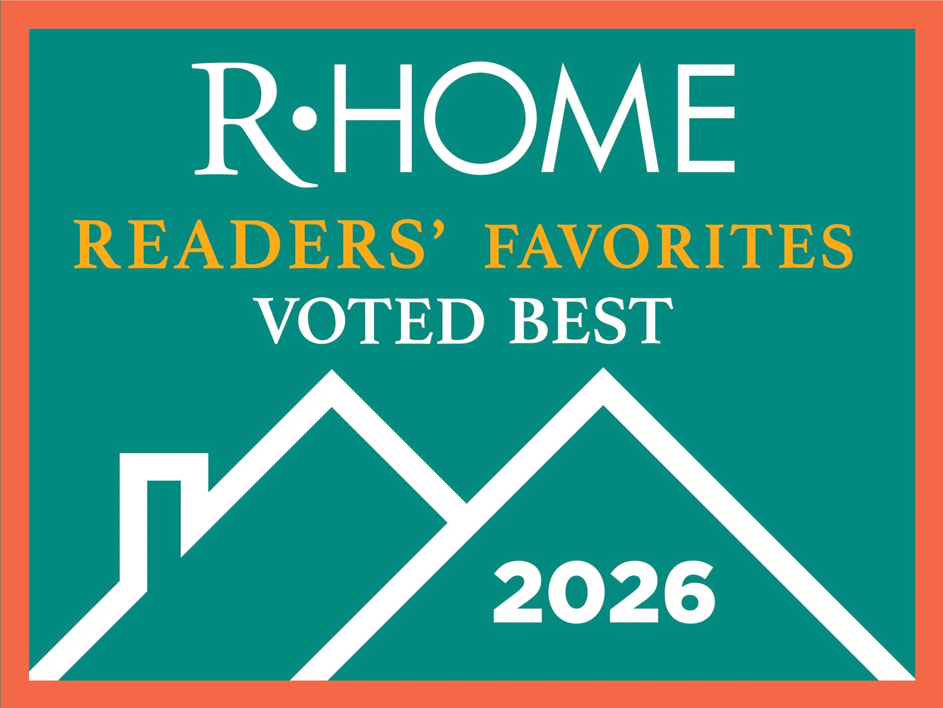 2026 R-Home Reader's Favorites Best Fabric and Wallpaper Store badge