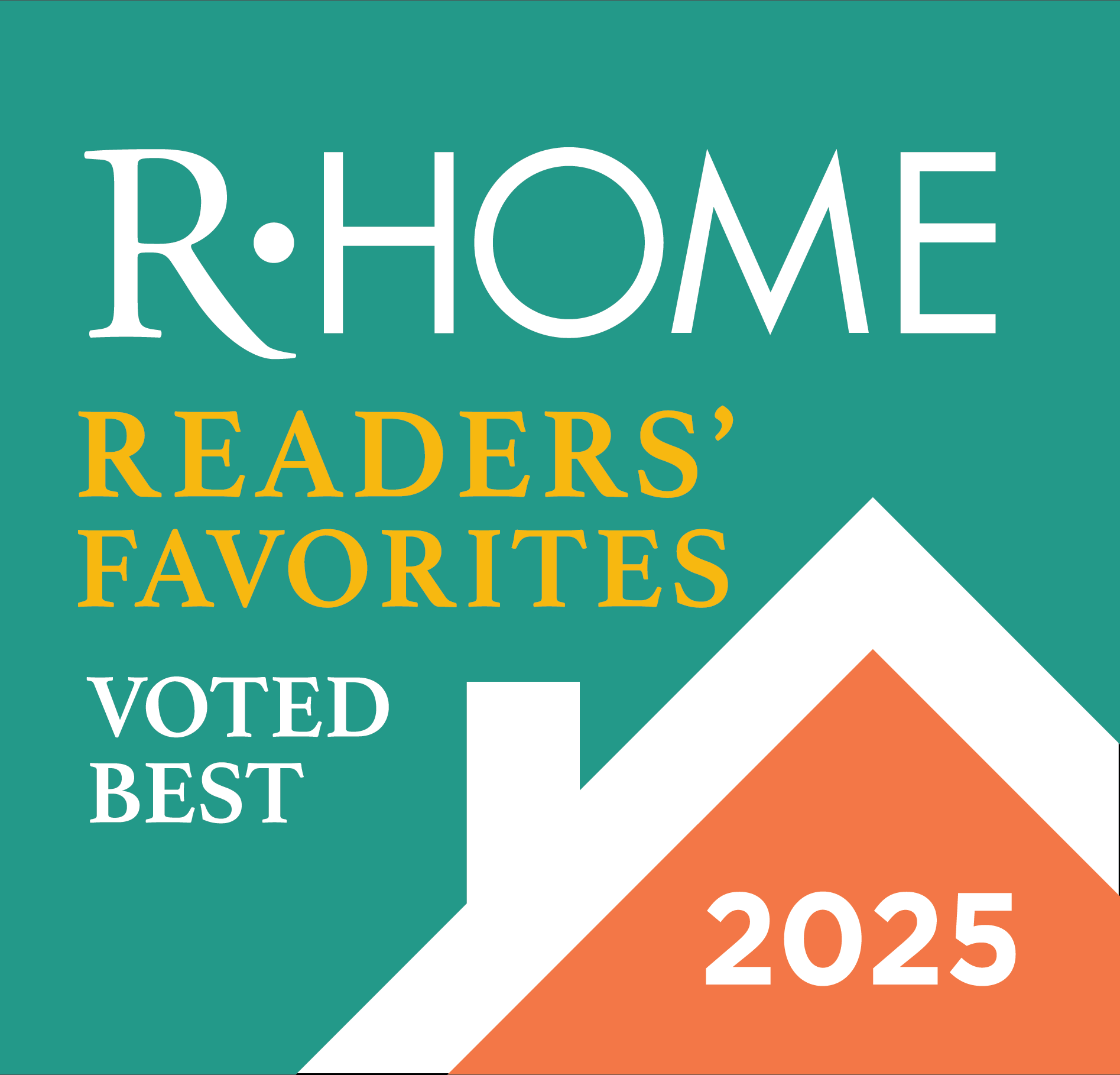 2025 R-Home Reader's Favorites Best Fabric and Wallpaper Store badge