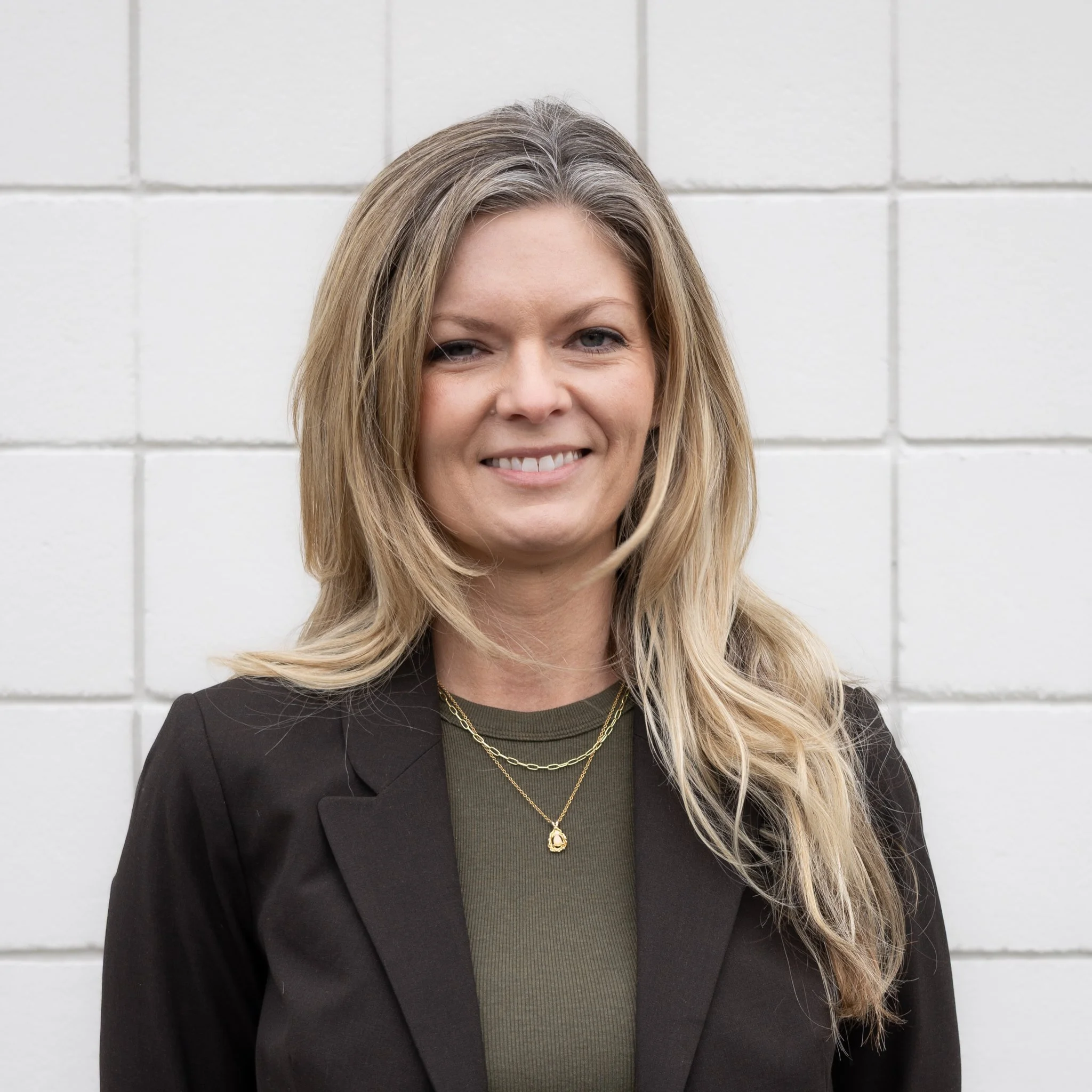 Emily Booth, Design Consultant for U-Fab Interiors, pictured outside of the custom furniture retailer's Richmond showroom.