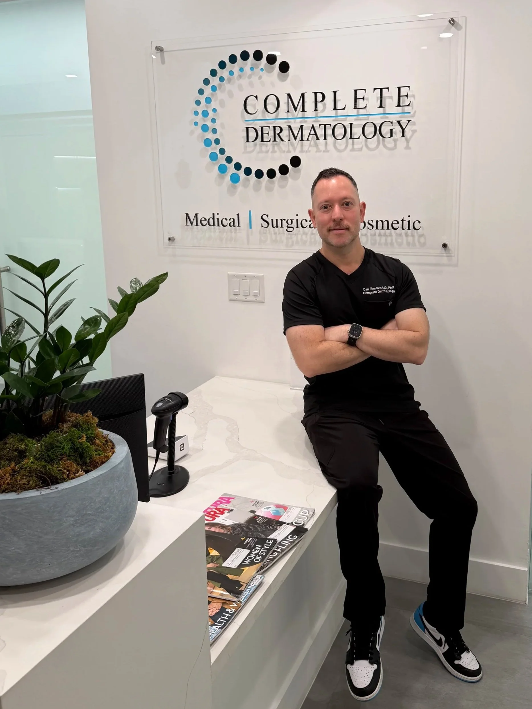 Dr. Dan Ilkovitch, board-certified dermatologist near Fort Lauderdale, FL