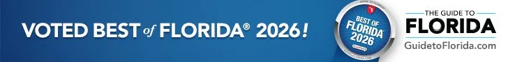 Voted Best Dermatologist of Florida 2026 by guidetoflorida.com