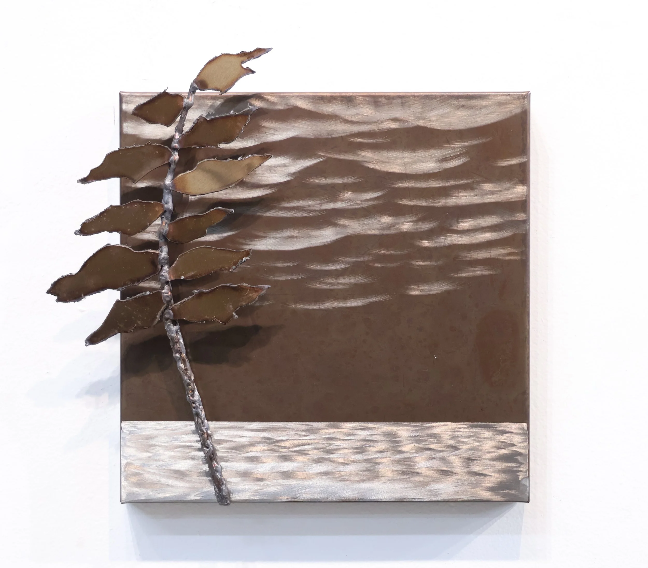 Landscape #25-530  
10"x10"x2"          
coated and uncoated stainless steel 
$ 450    