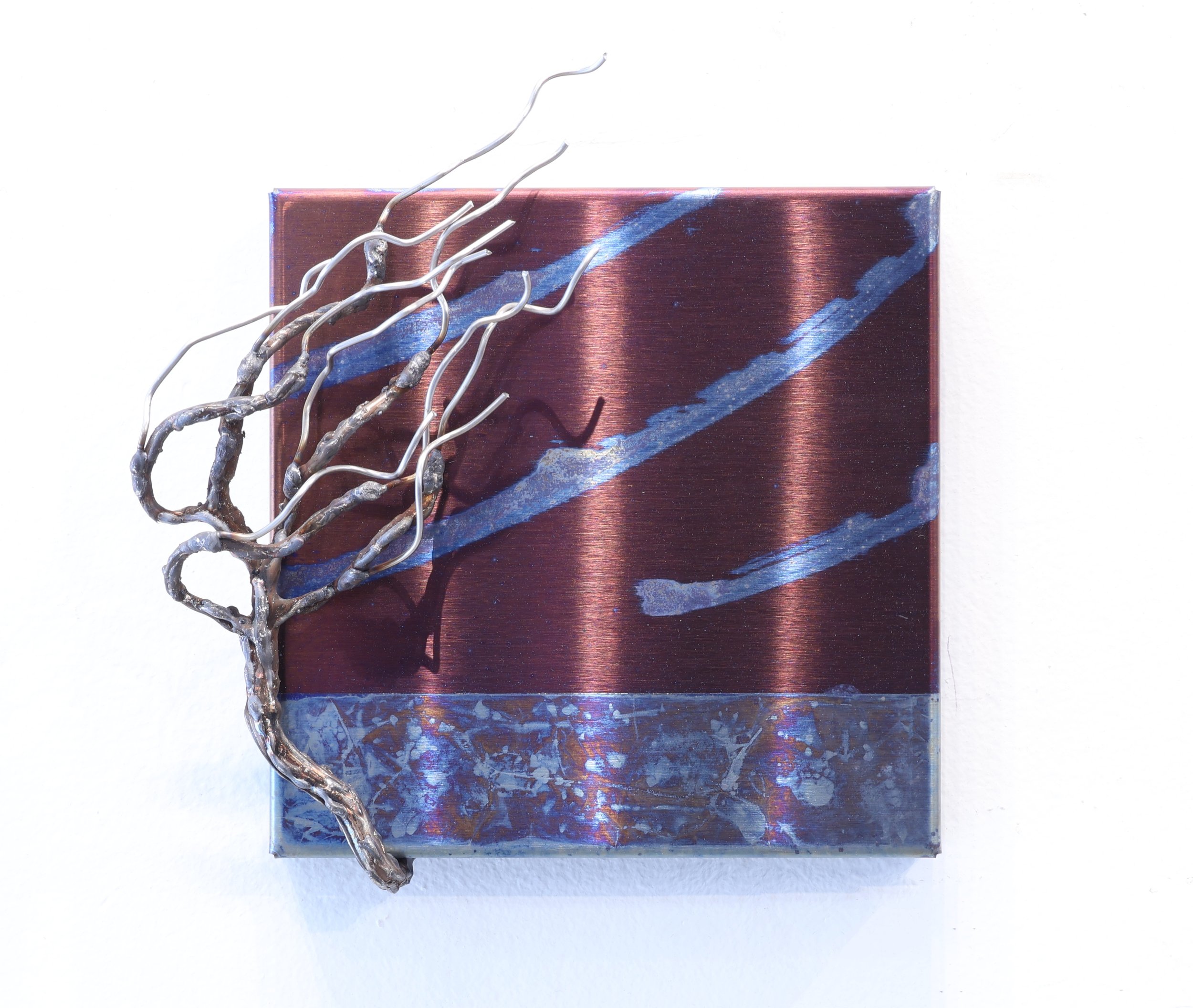 Landscape #26-057  
7"x7"x2"          
stainless steel 
$ 350    