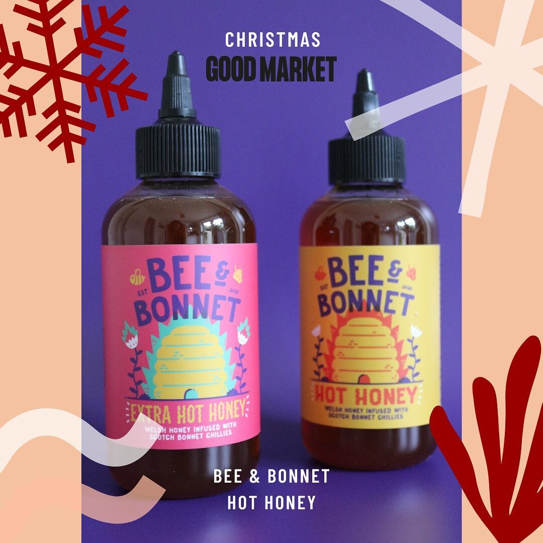 Find us at our first ever market - the @christmasgoodmarket at @goodsheds this weekend 🌶🔥 we&rsquo;ll be there Saturday + Sunday from 9am - 1pm with bottles of our original + extra hot 🙌🏻 perfect gift for the foodie in your life! 

#hothoney #ext