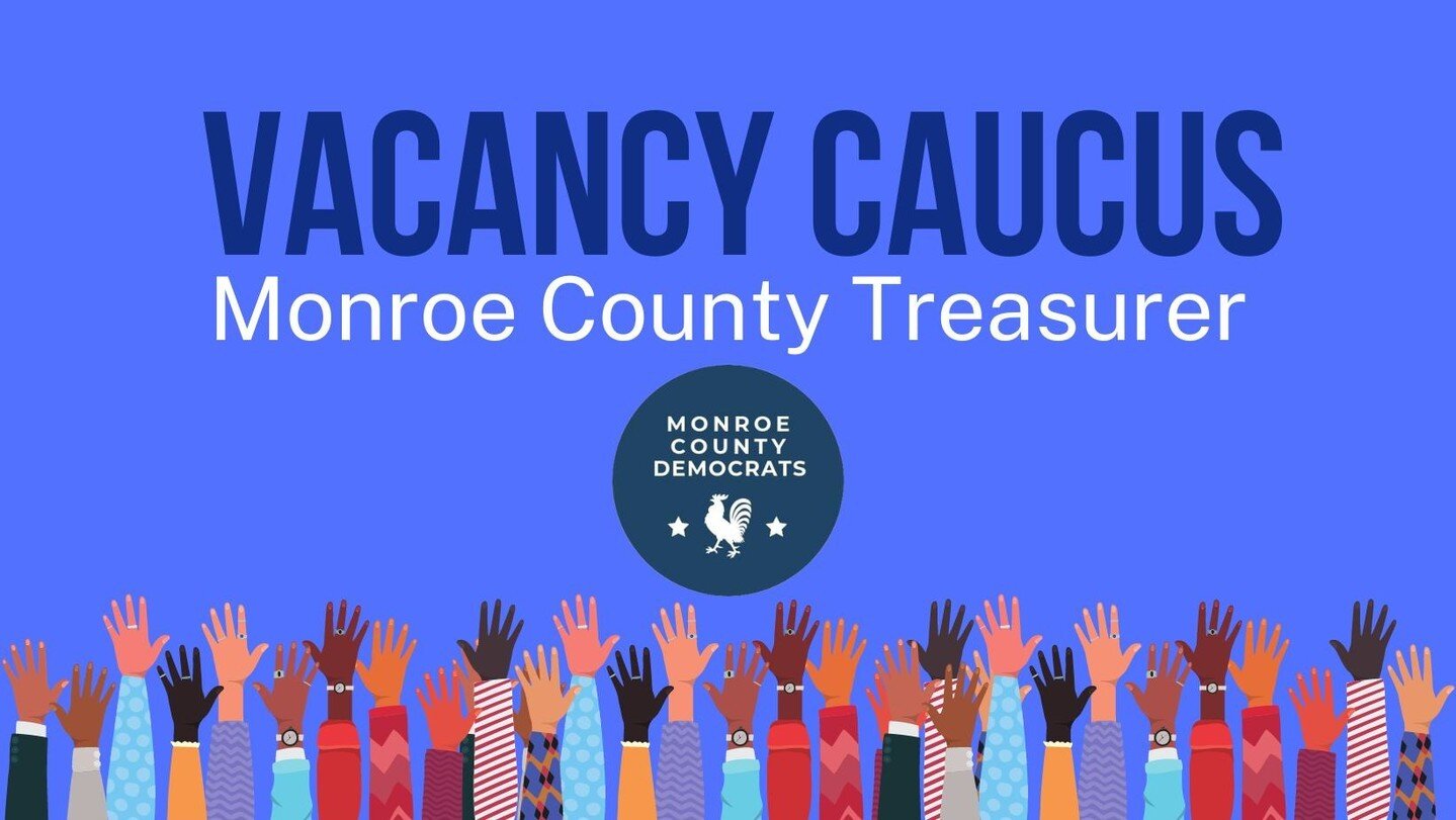 Blue Revue: Vacancy Caucuses, Plus Opportunities for Volunteers, Delegates, and City Boards &amp; Commissions! - https://mailchi.mp/monroedems/ballot-caucus-d5