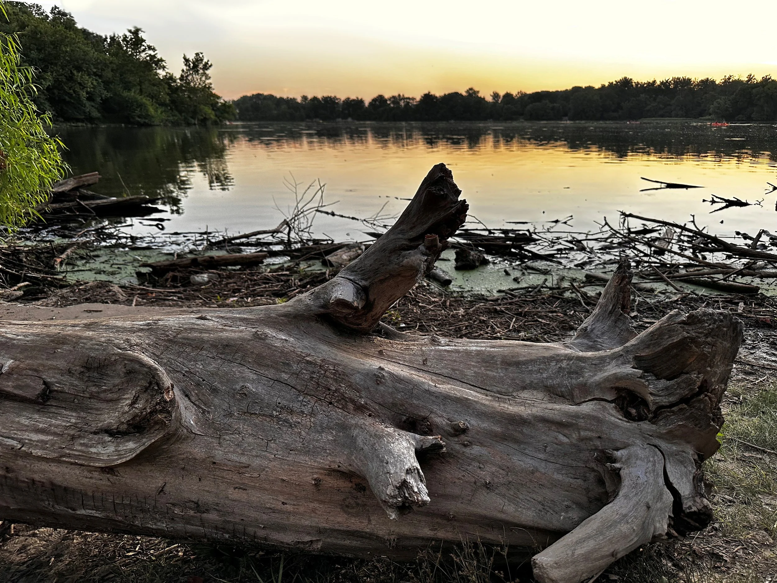  Sunset over Simpson Lake  in St. Louis County July 2026 Photo by Barb Cerutti