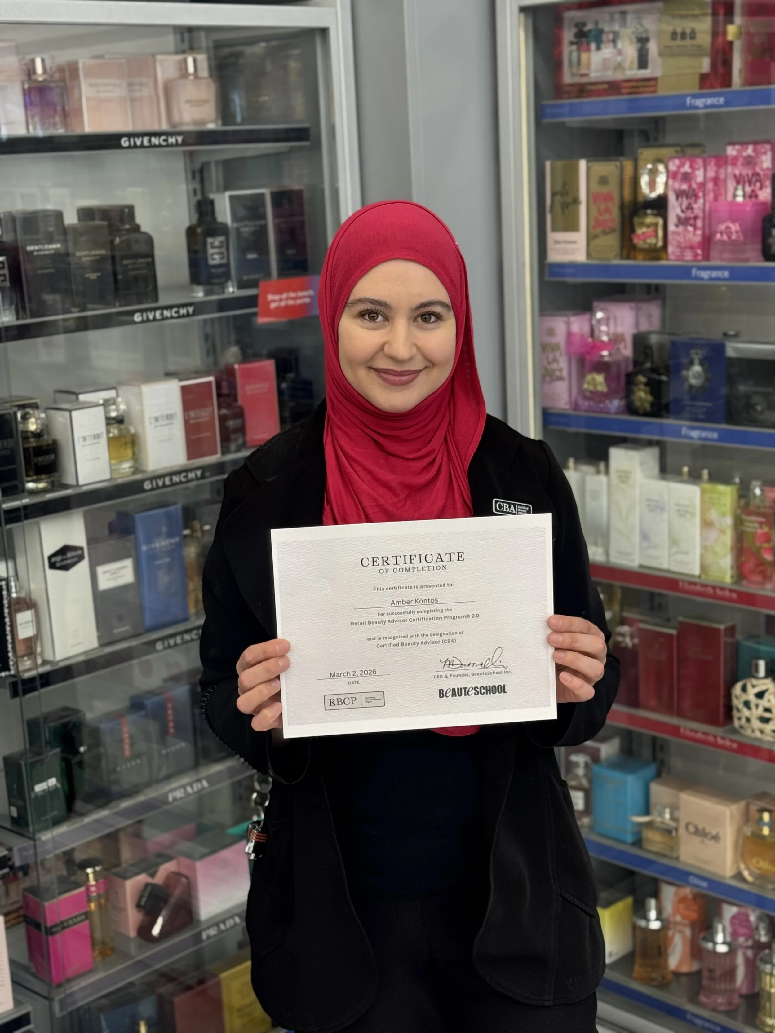 Meet Our Newest Certified Beauty Advisor: Amber Kontos’ RBCP® 2.0 Journey