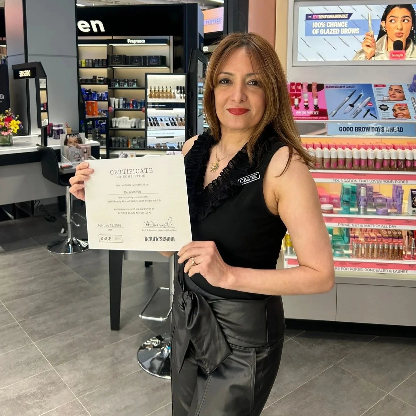 Meet Our Newest Certified Beauty Advisor: Delaram Piri’s RBCP® 2.0 Journey