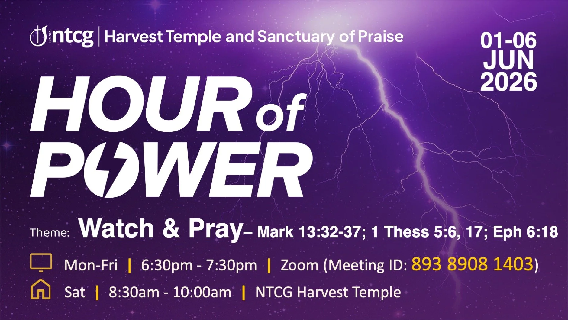 Hour of Power Prayer - July