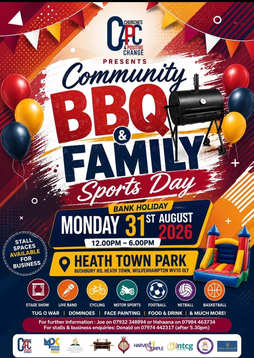 Community BBQ & Family Sports Day