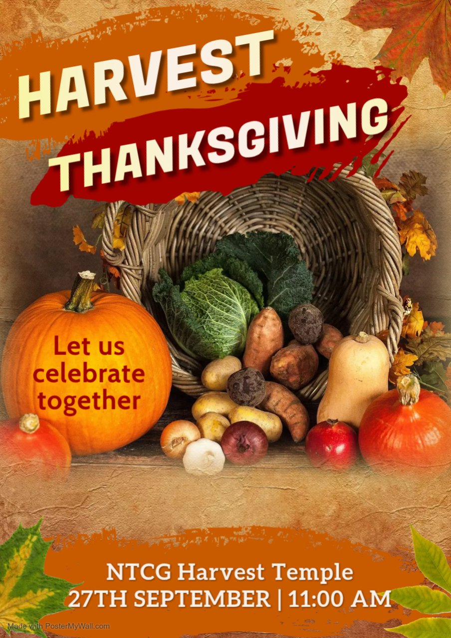 Harvest Thanksgiving 