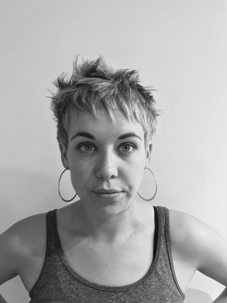 Ladies short hair cut