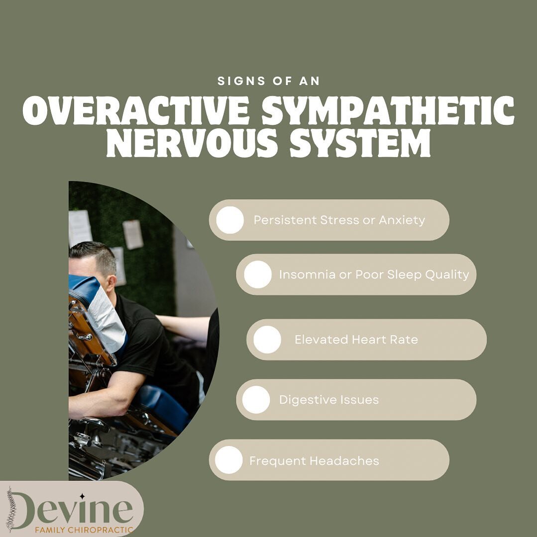 Signs of an Overactive Sympathetic Nervous System 
😵&zwj;💫🫨🙃
Your body&rsquo;s sympathetic nervous system is like a gas pedal, propelling you into &lsquo;fight or flight&rsquo; mode when faced with stress. It&rsquo;s crucial for survival, but mea