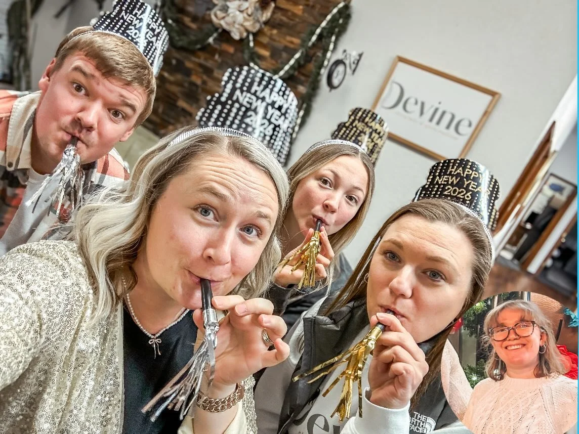 Happy New Years Eve from our Devine Crew! Yes, Mikayla was added because she is enjoying the sunshine while we get to enjoy the cold 😂 See everyone next year!