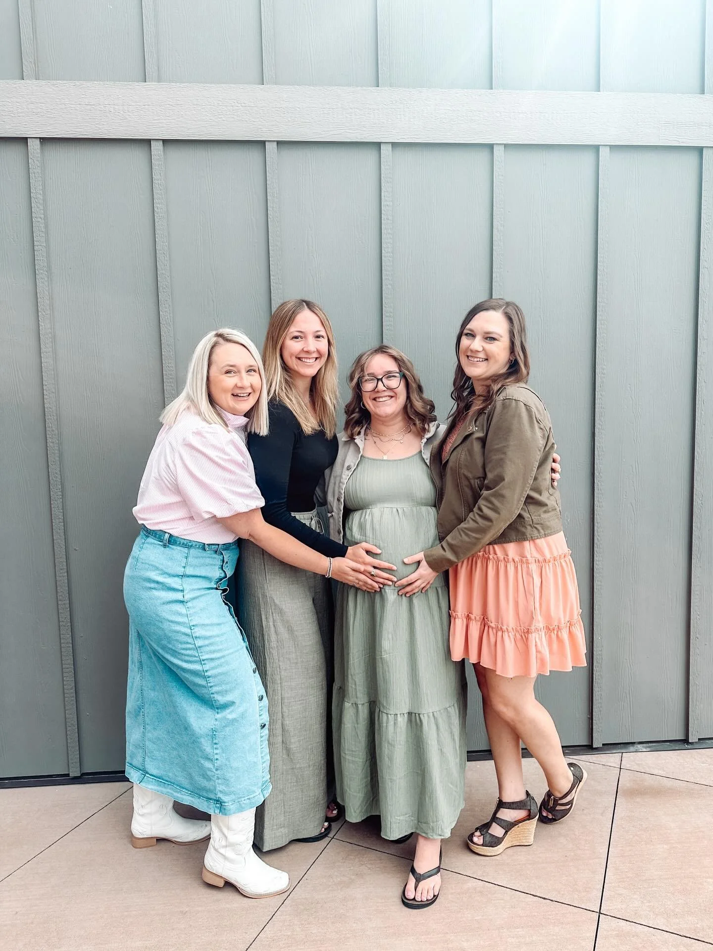Our pregnant queen was glowing today! We got to be a party of a beautiful celebration for Mikayla this weekend. 🥰