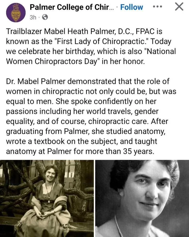 Happy National Women Chiropractors Day!