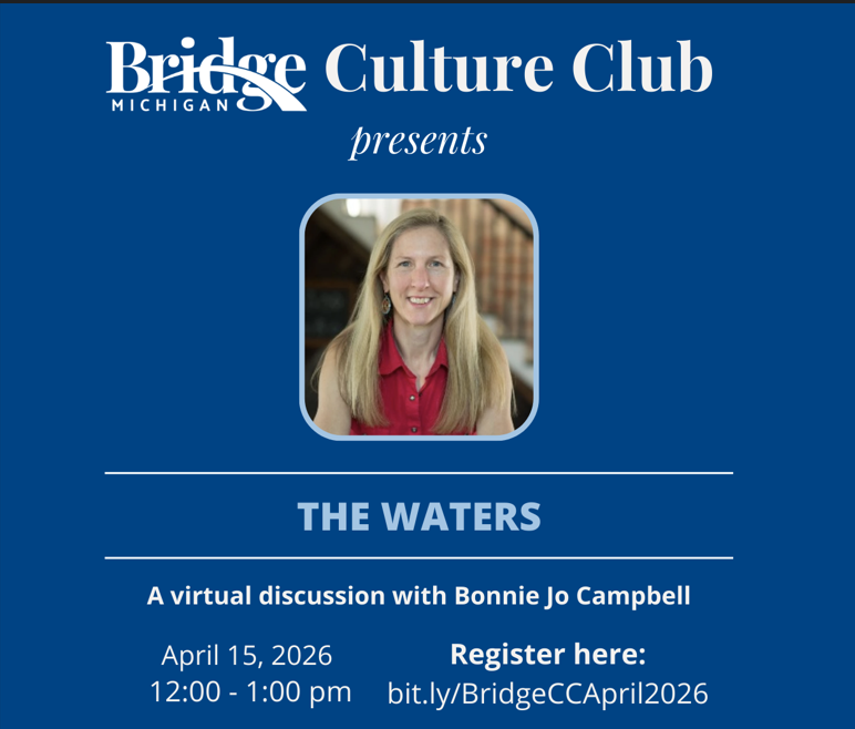 Bridge Culture Club Zoom to discuss The Waters