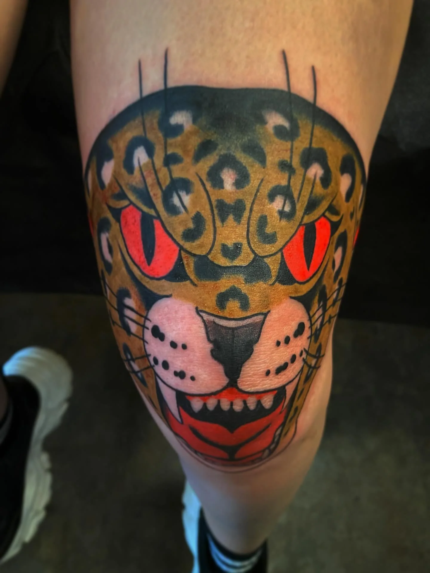 I need some eye drops.
Thank you Kelly Christ, have fun in bat country.
Healed one at the end for all my S+ tier subscribers.
Life enrichment via tattooing eternally at @sickleandmoontattoo