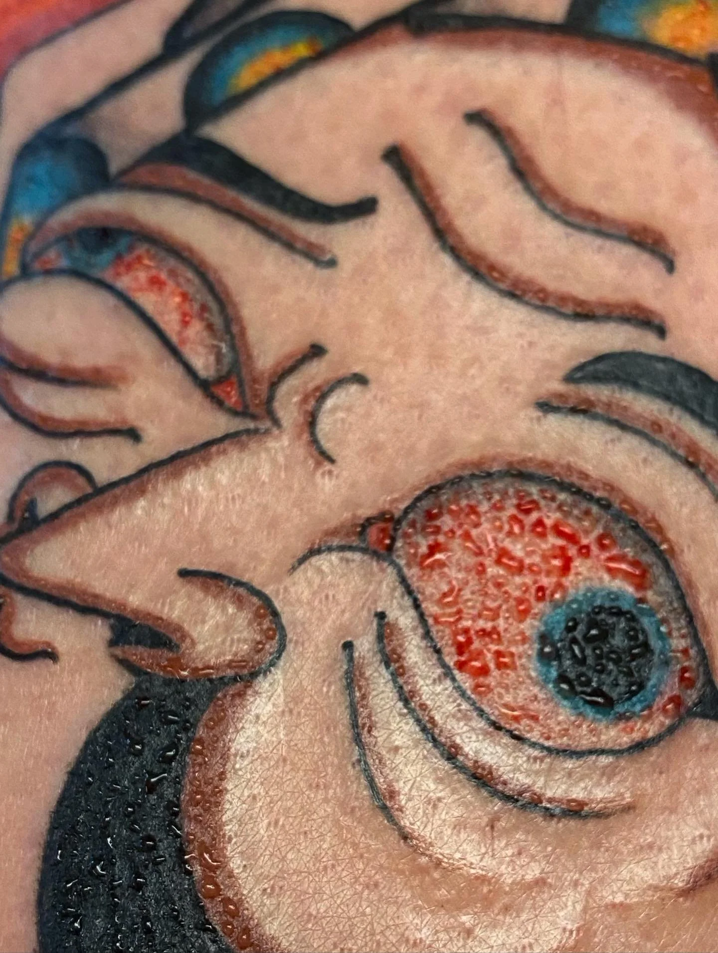 Couple of tattoos from different perspectives. I appreciate everyone who comes to get tattooed! Sincerely and with all of my bleeding, sleeve-riding heart!

Mysticism and a collective abandoning of society bottled at the source @sickleandmoontattoo