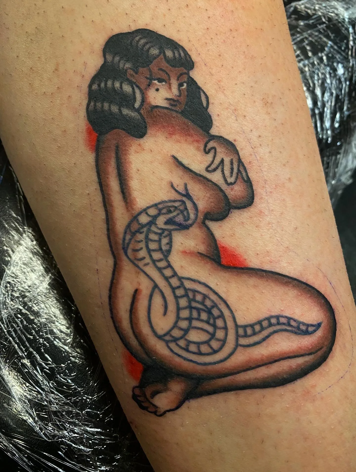 Tattoo from my drawings. Thanks again Zoe! I am gonna drop a few new things (several many) on my internet domain web address in the coming days.
As that news looms over you, I implore you to seek refuge in the holy temple @sickleandmoontattoo