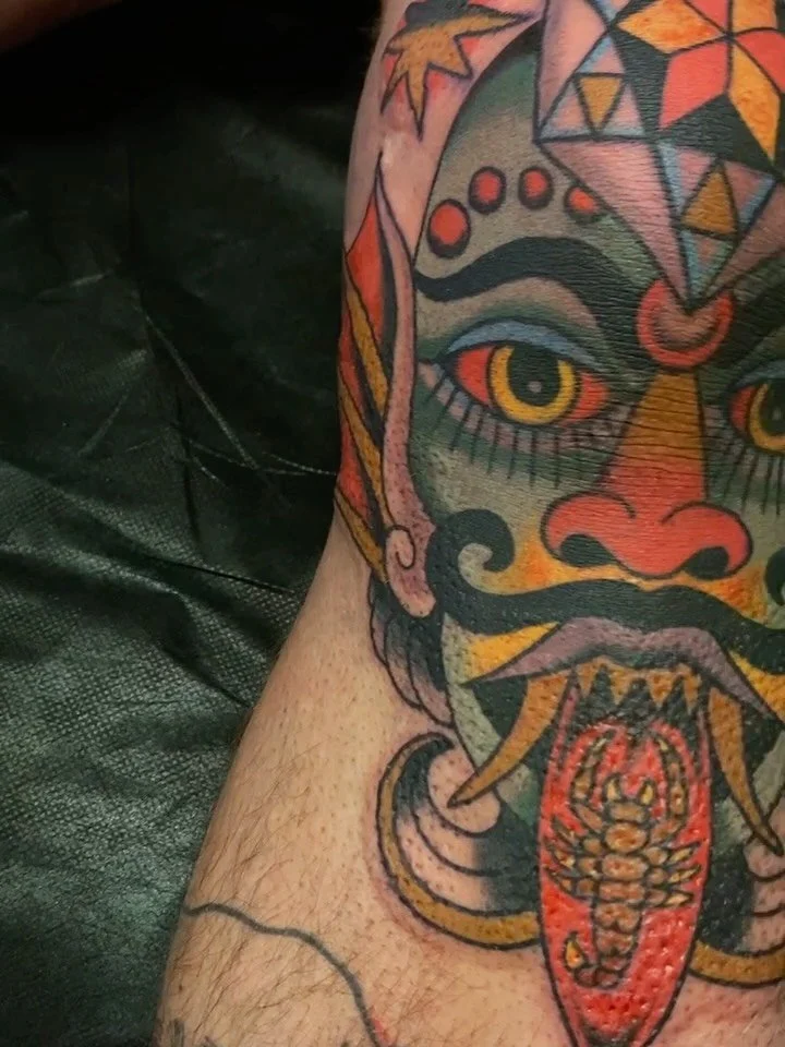 Friends, work, flickers of existence outside of tattooland, coping mechanisms, Robert Ryan flash, and fucking Scott Ian for some reason

***Also thanks to @bruceellis_tattoos for agreeing to lie to the world about my tattooing abilities not too long 