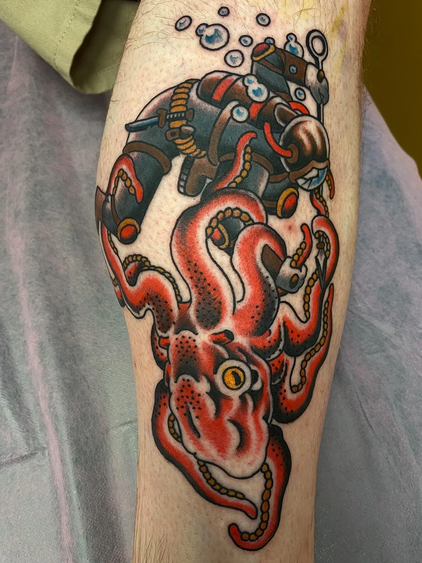 I&rsquo;m sitting on my porch right now being thankful for rain and considering how best to stain all of my coworkers skins in beautiful gentian violet because fuck those guys.

REVENGE at @sickleandmoontattoo