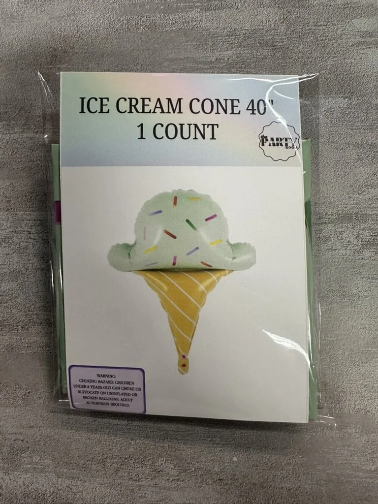 Ice Cream Cone Balloon