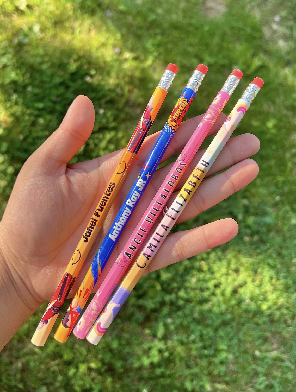 6-PACK Custom Paper Wrapped Pencils
