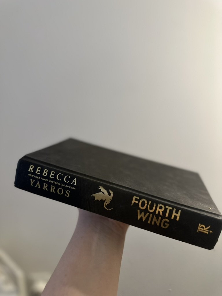 Fourth Wing Hardback Book