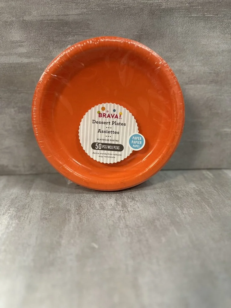 Orange Plates