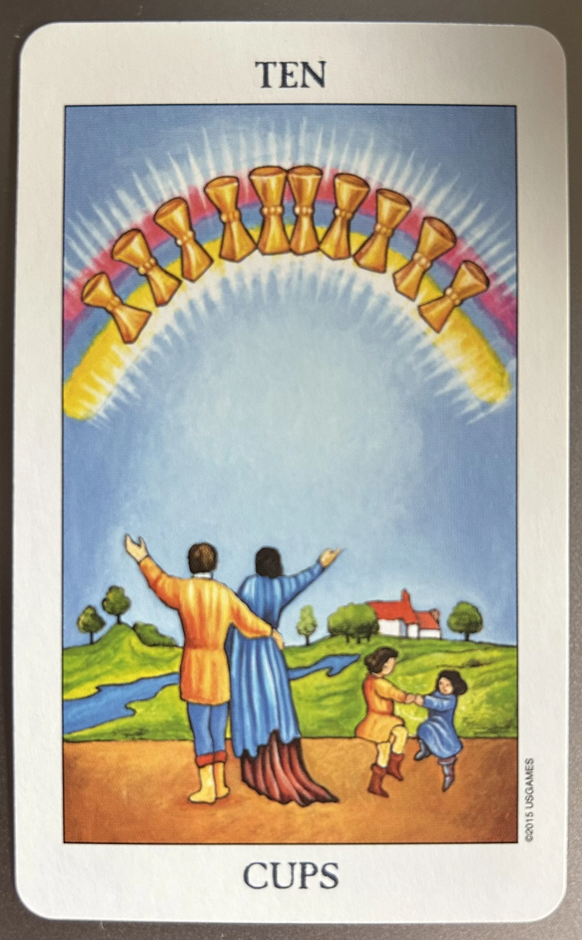 a love letter to the Happy Family card