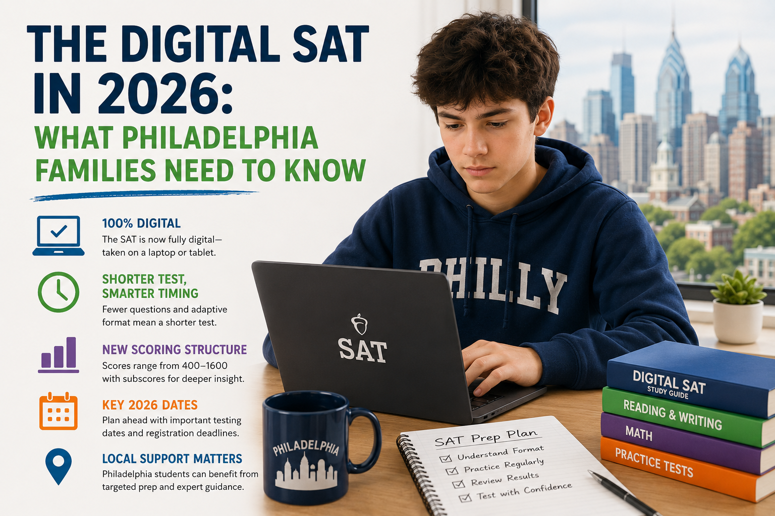 The Digital SAT in 2026: What Philadelphia Families Need to Know
