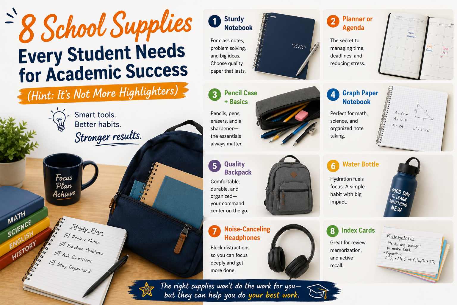 8 School Supplies Every Student Needs for Academic Success (Hint: It's Not More Highlighters)