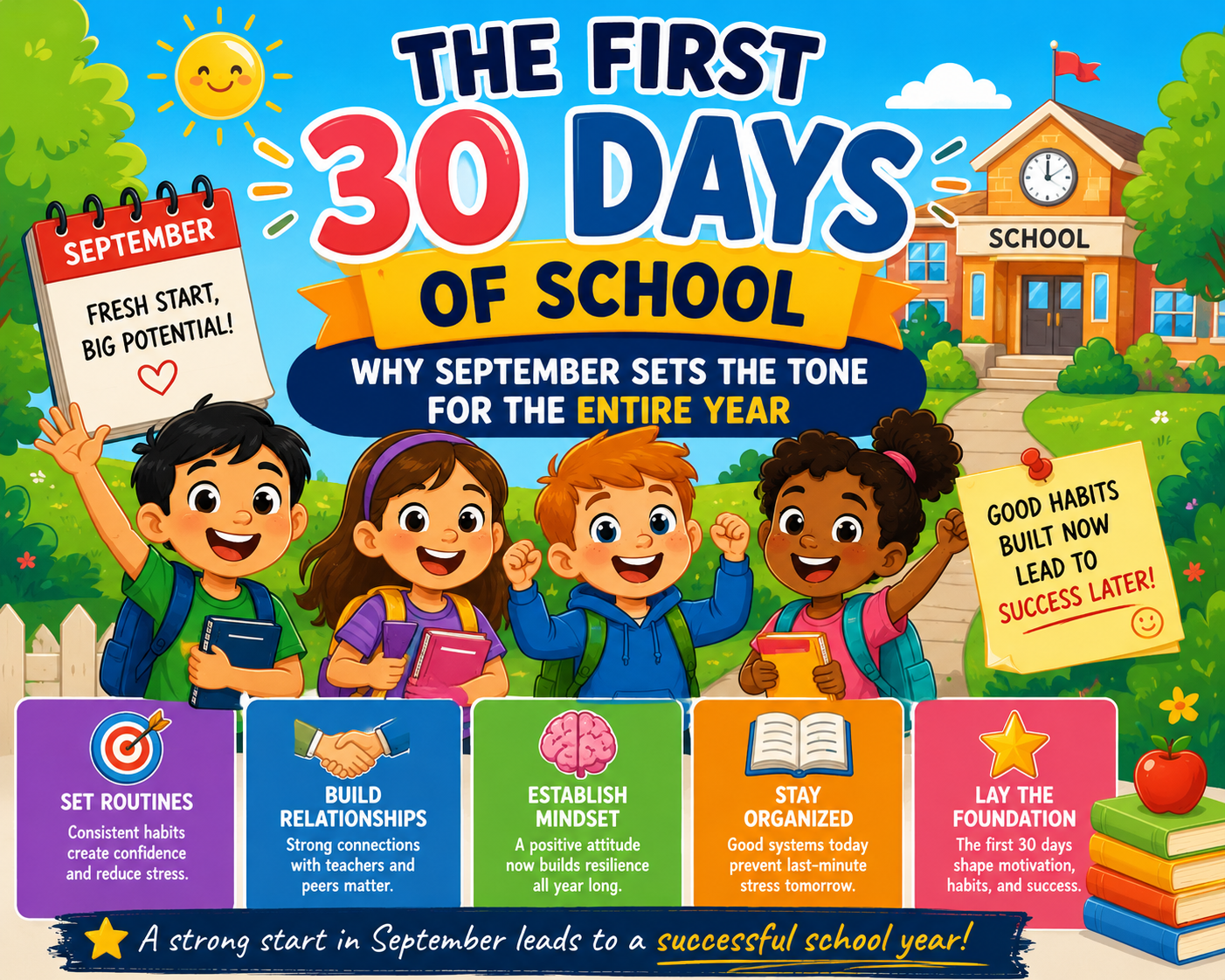 The First 30 Days of School: Why September Sets the Tone for the Entire Year